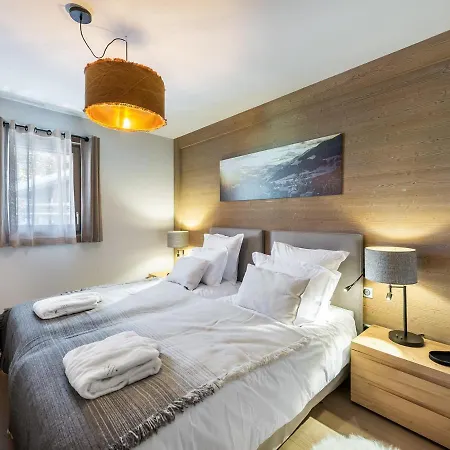 Penthouse A Avec Jacuzzi, Sauna, Piscine & Salle De Sport - Fr-1-569-27 Daire Megève