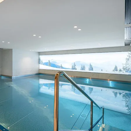 Penthouse A Avec Jacuzzi, Sauna, Piscine & Salle De Sport - Fr-1-569-27 Daire Megève