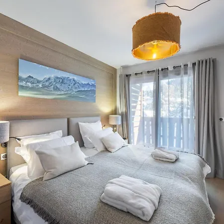 Daire Penthouse A Avec Jacuzzi, Sauna, Piscine & Salle De Sport - Fr-1-569-27 Megève